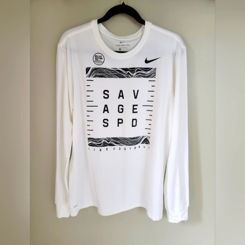 NWT Mens Nike Dry Fit Long Sleeve Tshirt - Size Large